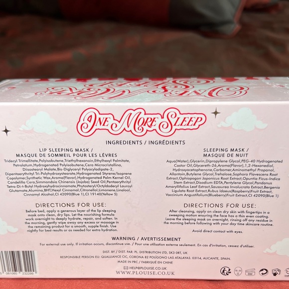 P. Louise Tender Touch Blush, Brown Eye Shadow Base, Sleep Mask Set & Lash Set - Picture 3 of 9